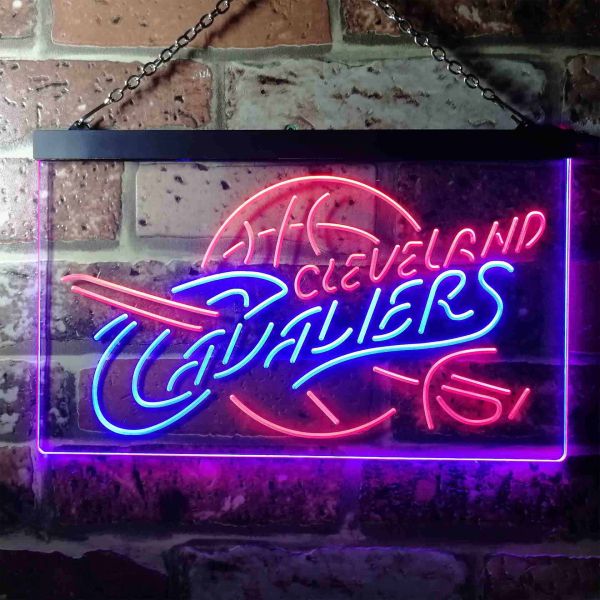 Cleveland Cavaliers Logo Neon Dual LED Sign